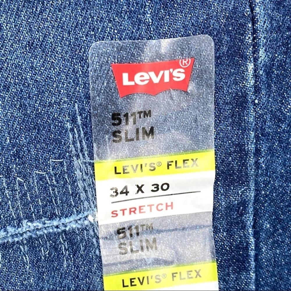 Levi's Men's 511 Slim Fit Ripped Flex Jeans